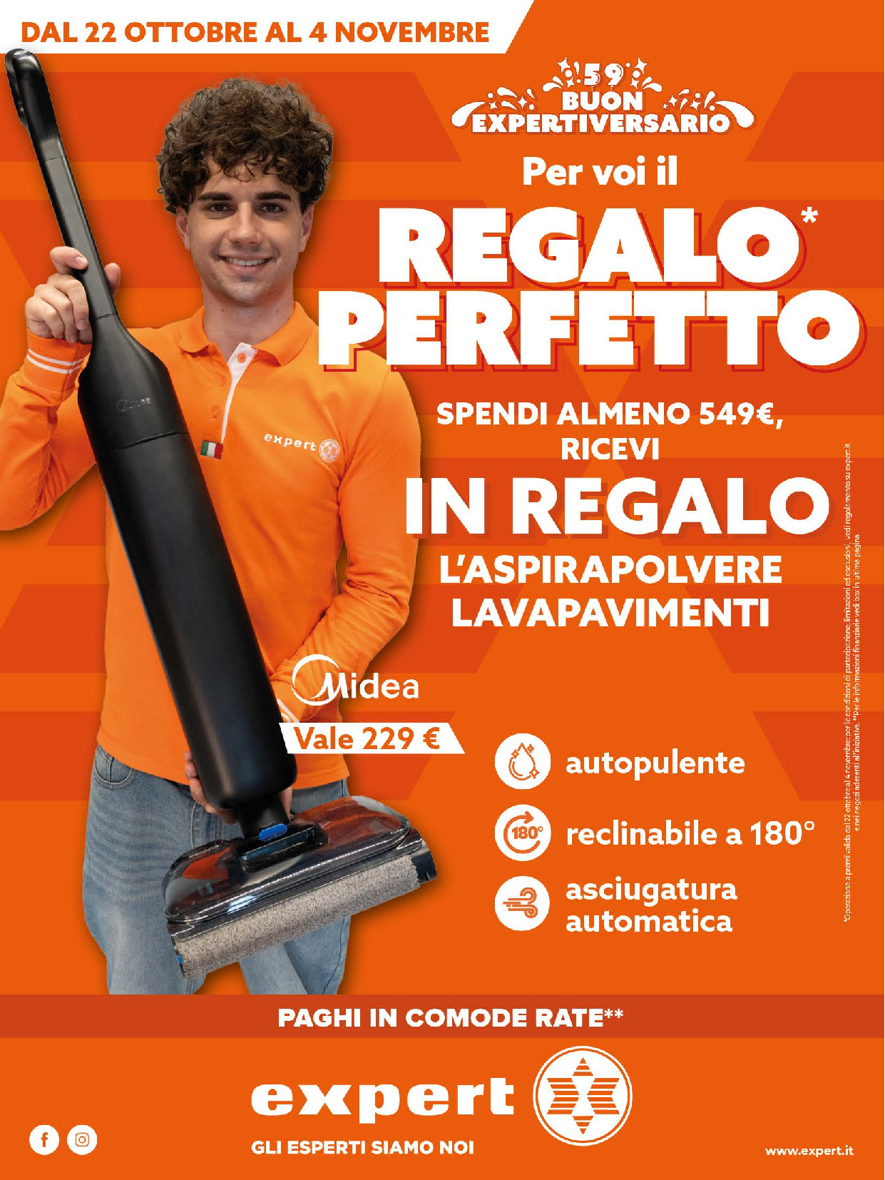 Volantino Expert Modena dal 22/10/2026 al 04/11/2026 - Anteprima offerte
